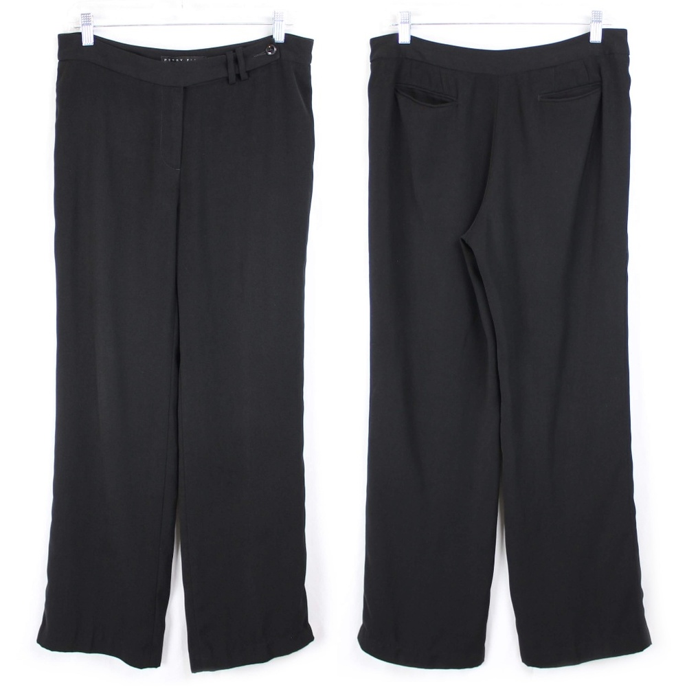 Perry Ellis | Flat Front Dress Pants Work Slacks